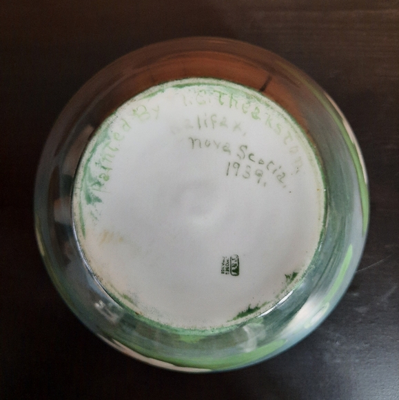 Vintage Limoges France T&V Tressemann & Vogt Handpainted Signed Planter - Picture 14 of 16